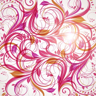 Dikişsiz çiçek arka plan boş mağazası.