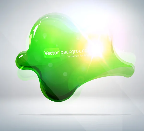 A beszéd, absztrakt világos nyári design színes buborék. — Stock Vector