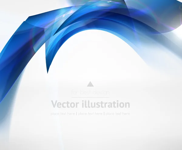 Conception d'abstraction de ligne vectorielle sur fond blanc — Image vectorielle