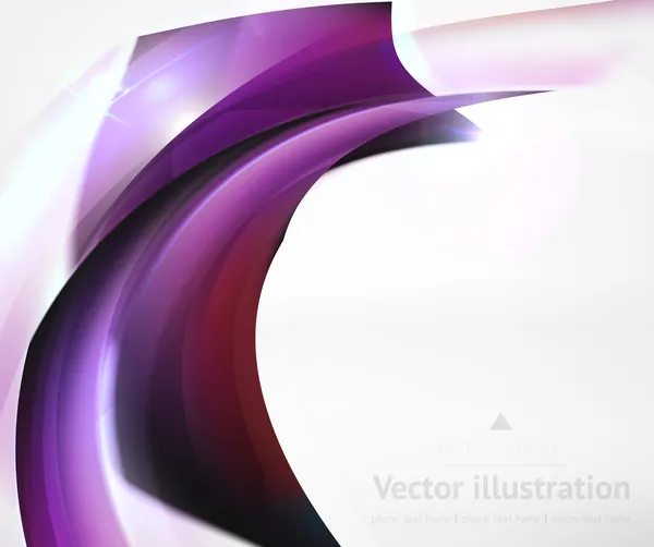 Vector lijn abstractie ontwerp tegen witte achtergrond — Stockvector