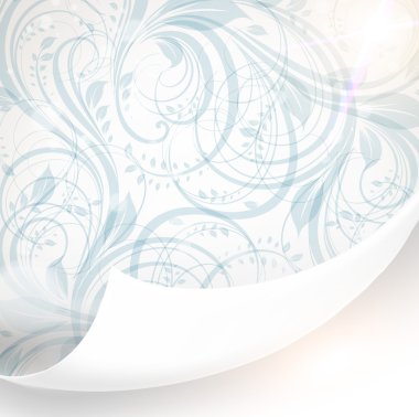 kesintisiz beyaz damask duvar kağıdı