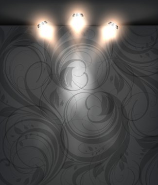 çiçek sorunsuz arka plan boş mağazası.