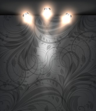 çiçek sorunsuz arka plan boş mağazası.