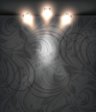 çiçek sorunsuz arka plan boş mağazası.