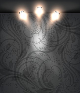 çiçek sorunsuz arka plan boş mağazası.