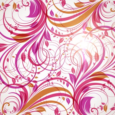 Dikişsiz çiçek arka plan boş mağazası.