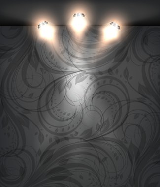 çiçek sorunsuz arka plan boş mağazası.