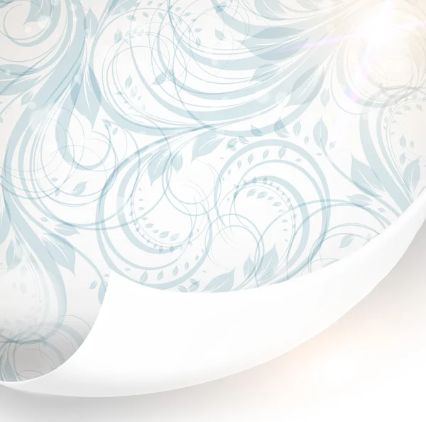 Fond d'écran Damas blanc sans couture — Image vectorielle