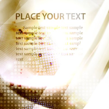 kahverengi renkte Retro modern soyutlama. tasarlamak vektör arka plan