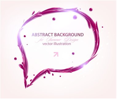 konuşma balonu soyut arka planı