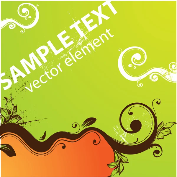 Banner moderno abstracto — Vector de stock