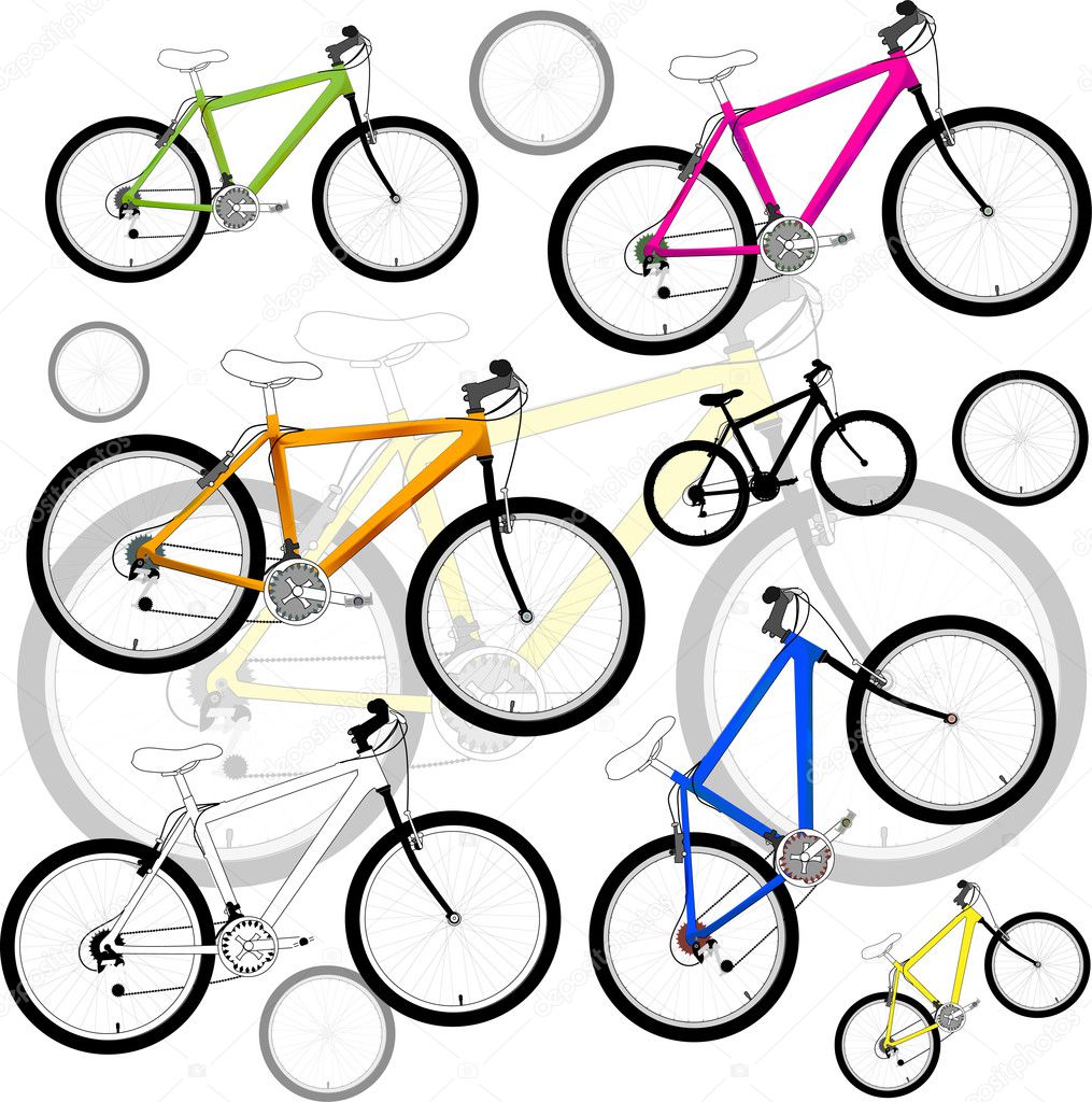 Bike templates — Stock Vector © Ozerina 16992997 Bike templates — Stock Vector © Ozerina 16992997