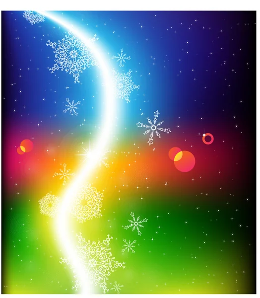 Kerst vector achtergrondafbeelding — Stockvector