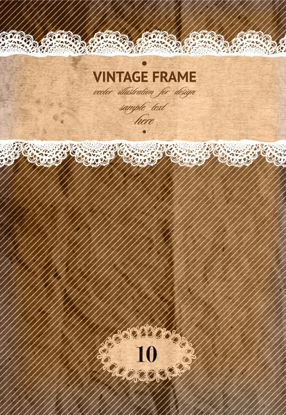 Plantilla Vintage — Vector de stock
