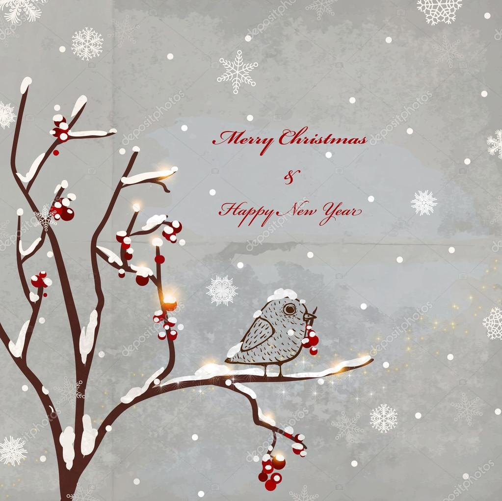 christmas invitation vector