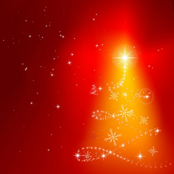 Kerst vector achtergrondafbeelding — Stockvector