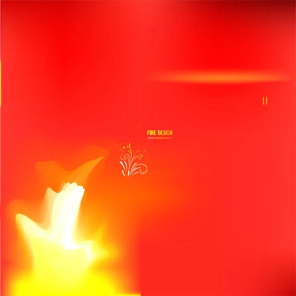 Modèle de feu — Image vectorielle