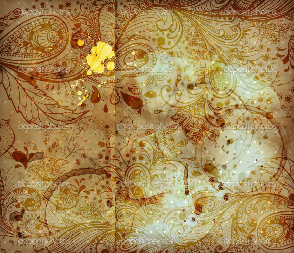 Seamless Damask wallpaper Stock Vector Image by ©Ozerina 17644153