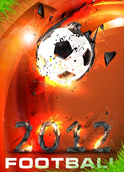 फुटबॉल 2012 — स्टॉक व्हेक्टर