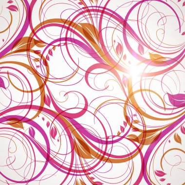 Dikişsiz çiçek arka plan boş mağazası.