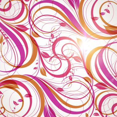 Dikişsiz çiçek arka plan boş mağazası.