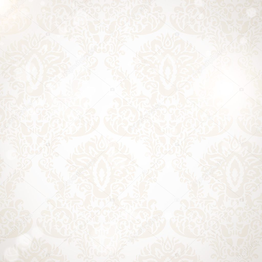 Seamless Damask wallpaper