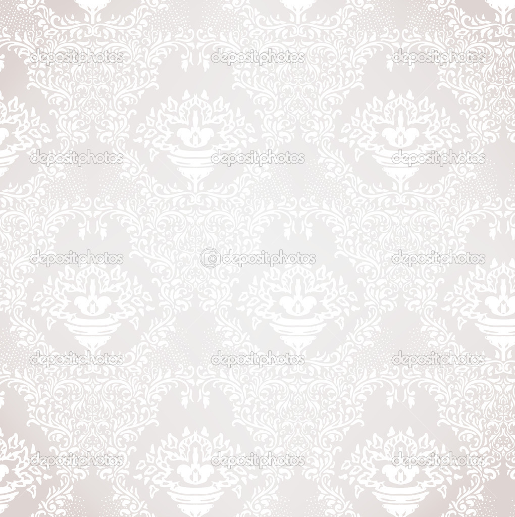 Seamless Damask wallpaper