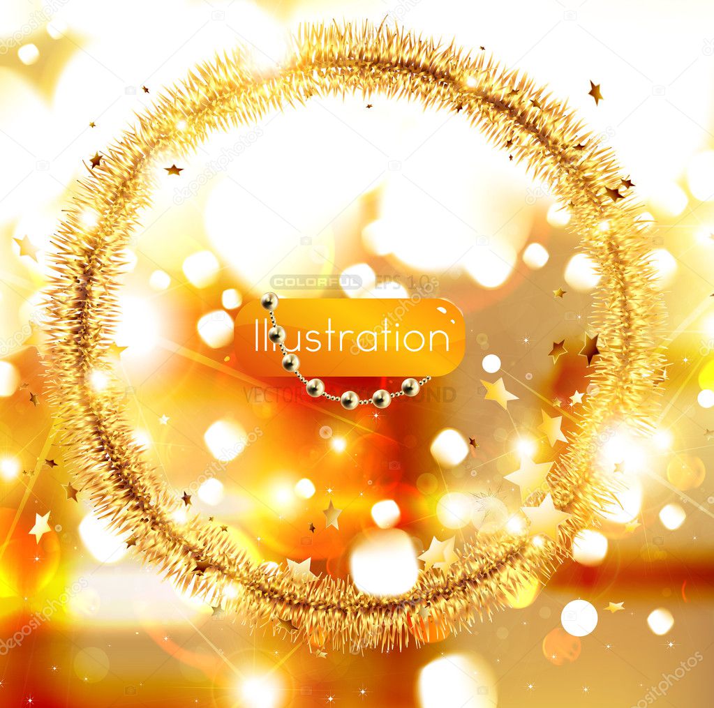 Weihnachten Hintergrund Vektor-Bild — Stockvektor © Ozerina #18042029