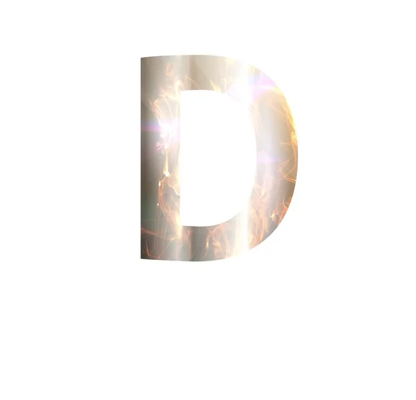 D betű — Stock Fotó