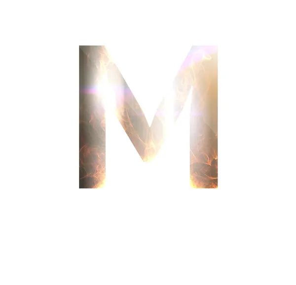 Letter M — Stock Photo, Image