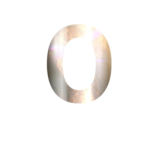 Letter O — Stock Photo, Image