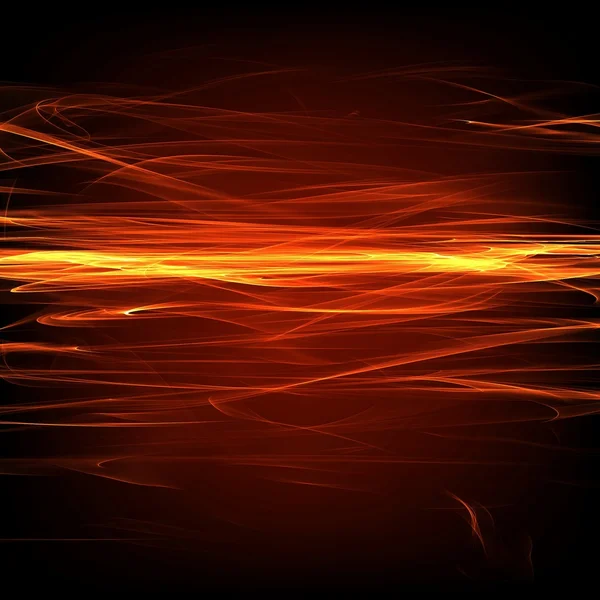 Fire flame banner — Stock Photo, Image