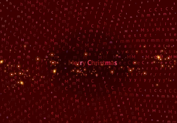 快乐圣诞排版背景 — 图库矢量图片