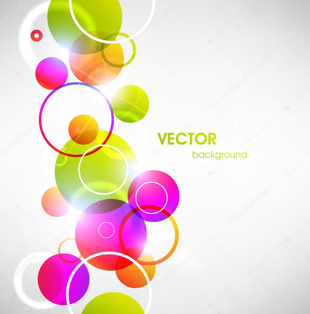 Abstract colorful background. Vector.