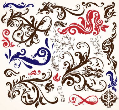 çiçek tasarım öğeleri