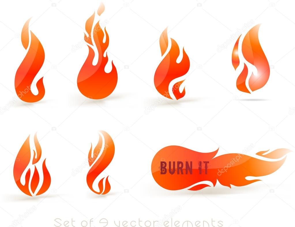 Fire Icons set