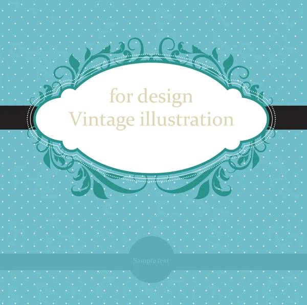 Seamless wallpaper set for vector retro background — Stock Vector