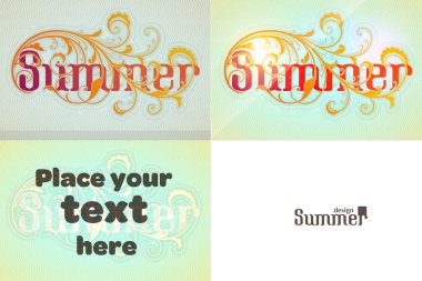 el ile tebrik vektör kartı retro tasarım çiçek, çiçek arka plan çekilmiş