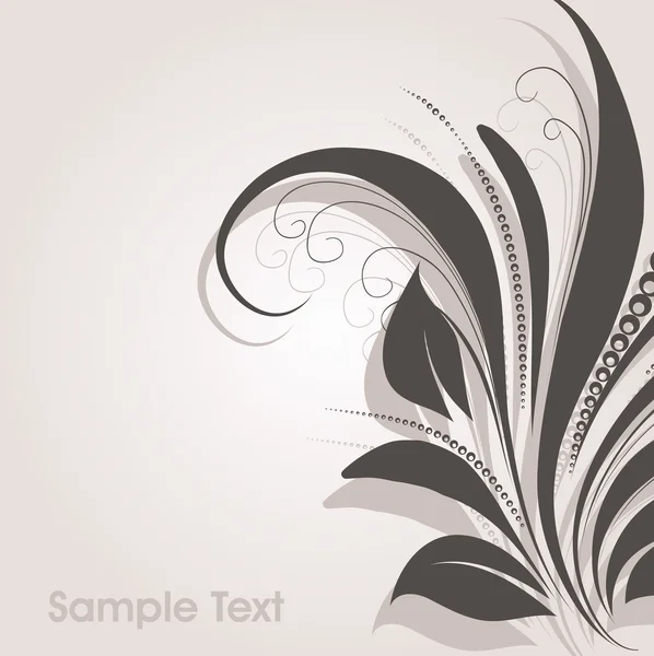 Fondo floral — Vector de stock