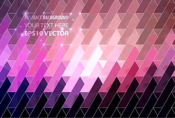 Vector mosaic background with space for Your text — Stock Vector