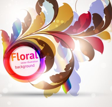 vintage davetiyeli çiçek çiçek süsleme retro tasarımı için.