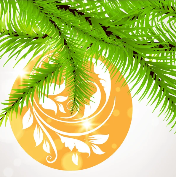 Frohe Weihnachten Elegante Vorschläge Hintergrund für Grußkarte — Stockvektor