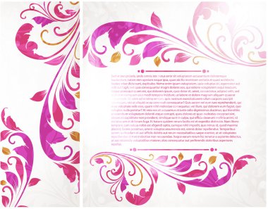 Renkli yapraklı sonbahar arkaplanı