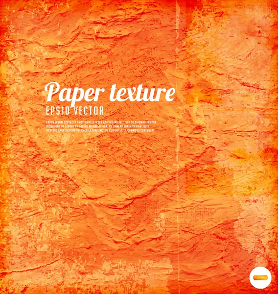 Textura de papel vieja para diseño de grunge retro — Vector de stock