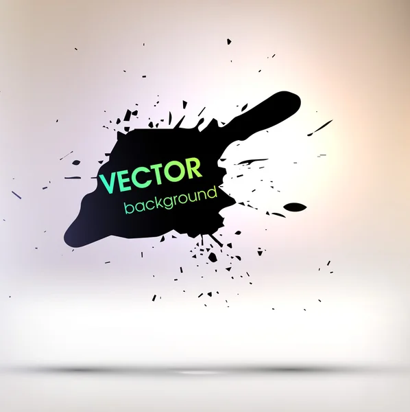 Ink Splatter Background — Stock Vector