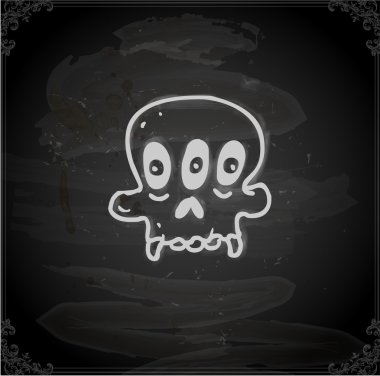 şirin el çizimi vektör illüstrasyonu