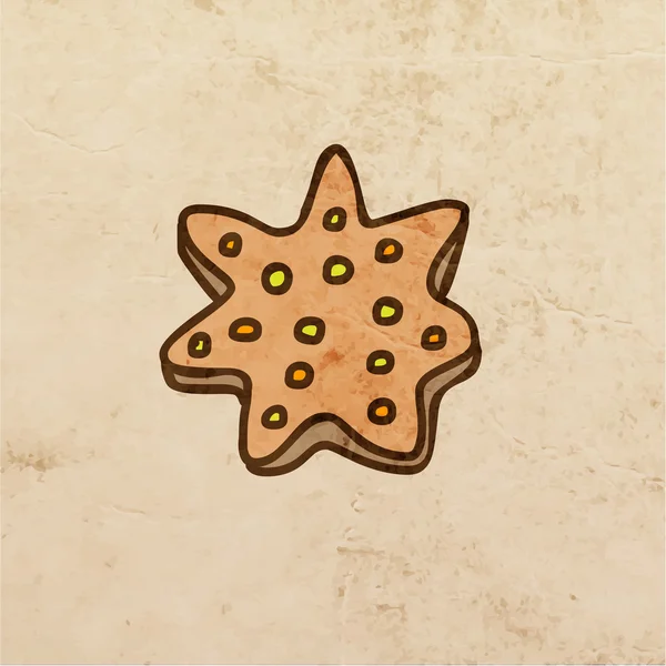 Galletas de Navidad . — Vector de stock