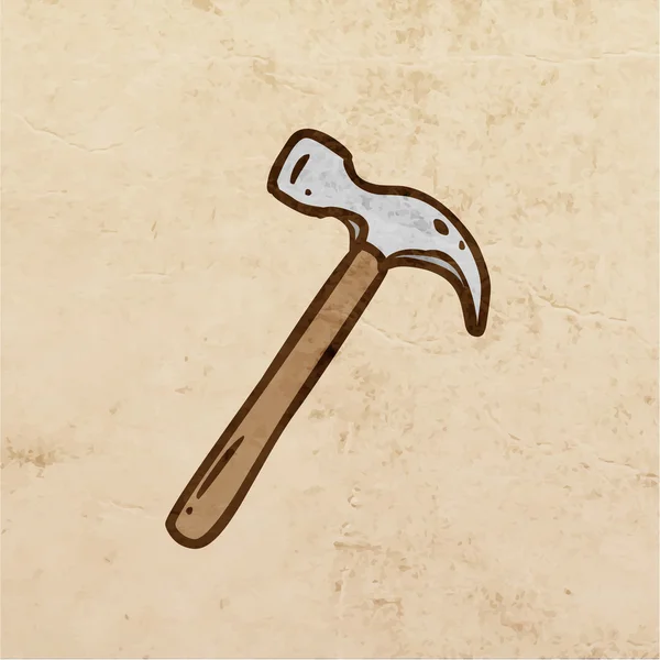 Claw Hammer. — Stock Vector