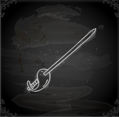 şirin el çizimi vektör illüstrasyonu