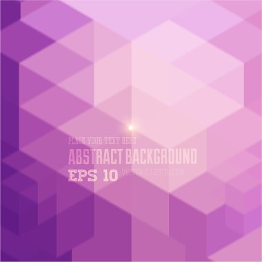 Retro geometrik desen.